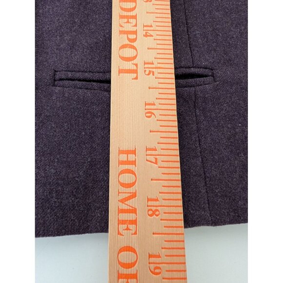 Vintage Pendleton Wool Cardigan Womens Size 6 Purple Lined Button Front Jacket - Picture 11 of 11